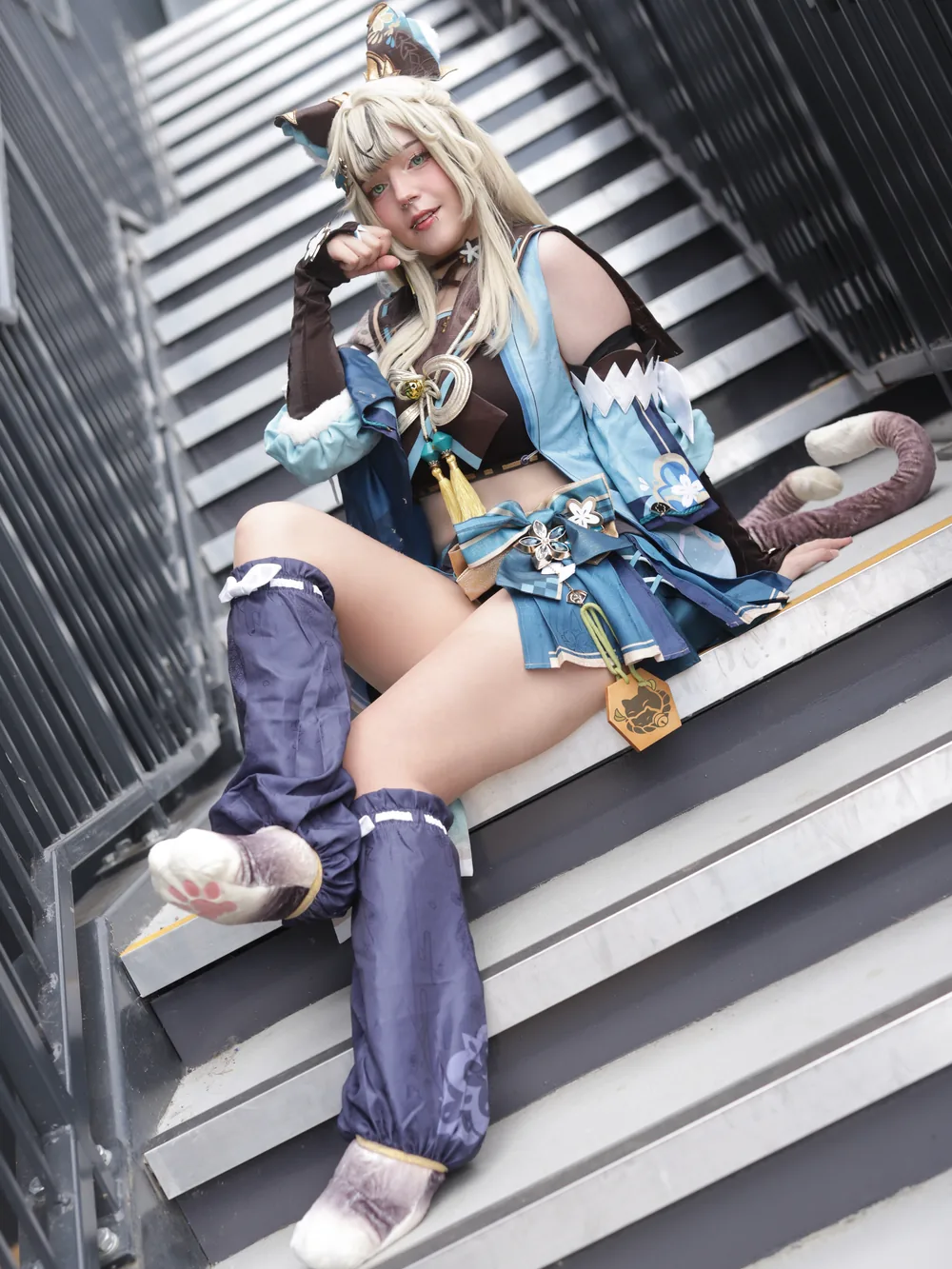 Composite edit of Kirara, original photo